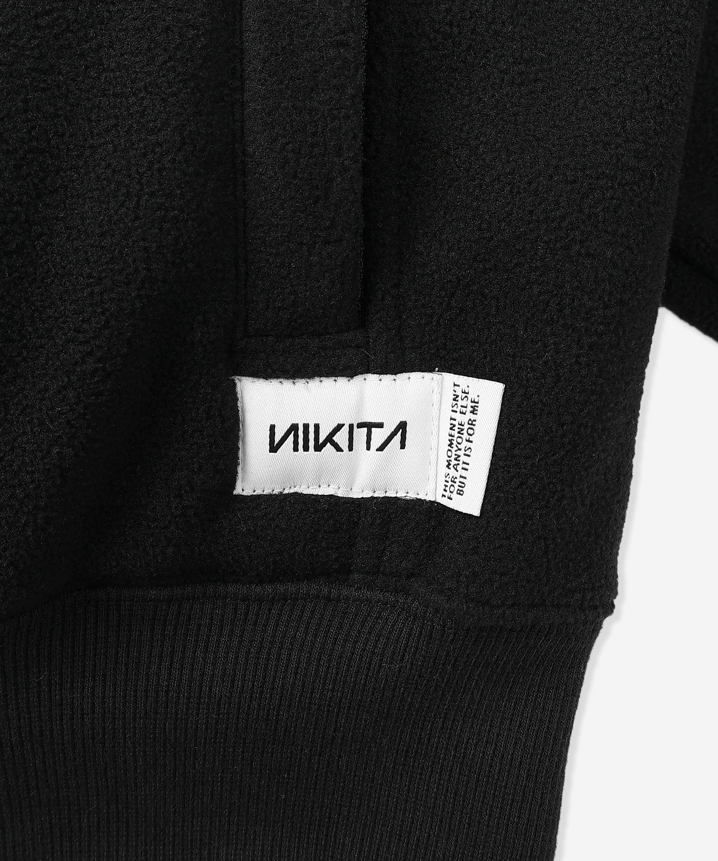 NIKITA NECK WARMER FLEECE HOODIE