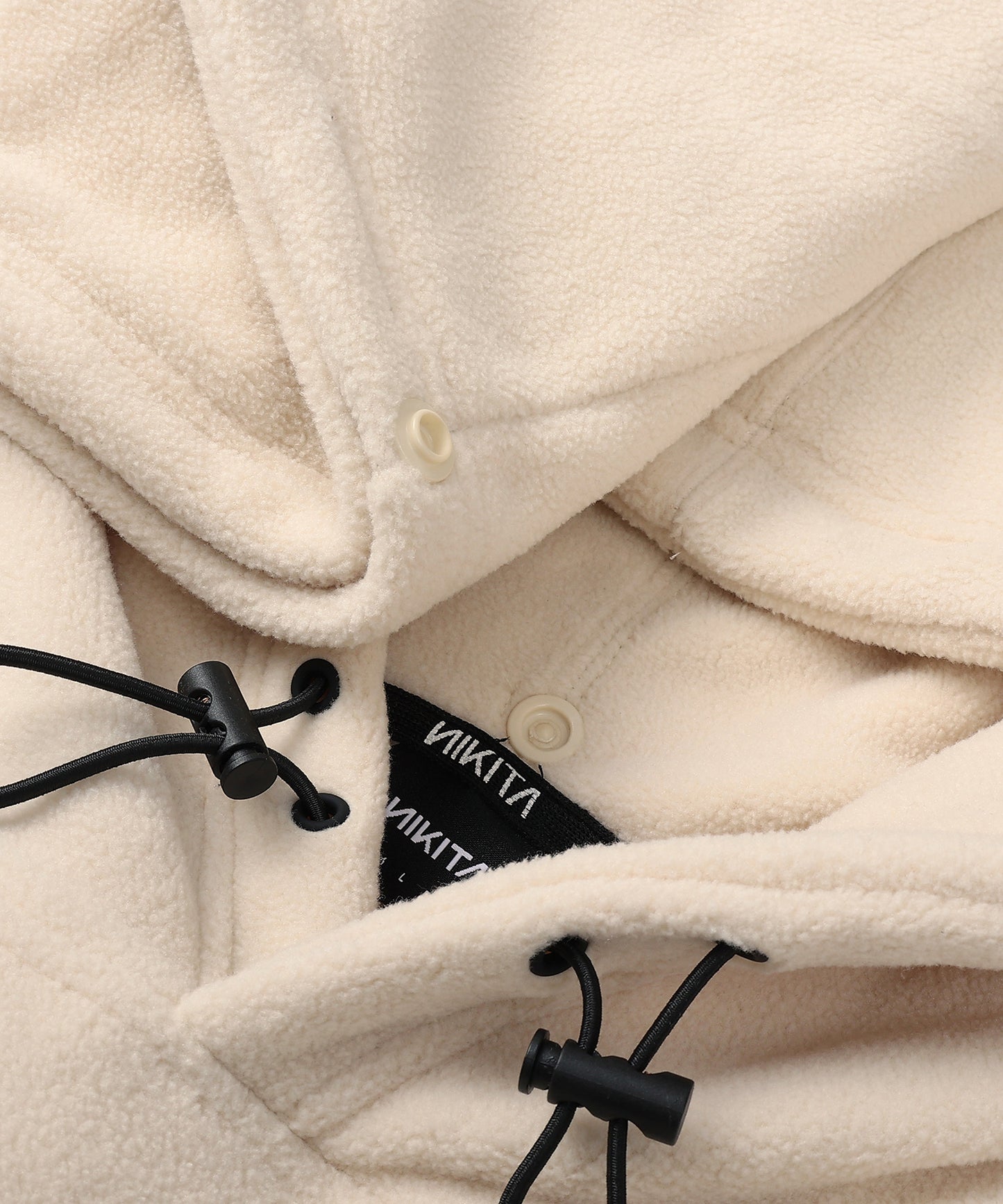 NIKITA NECK WARMER FLEECE HOODIE