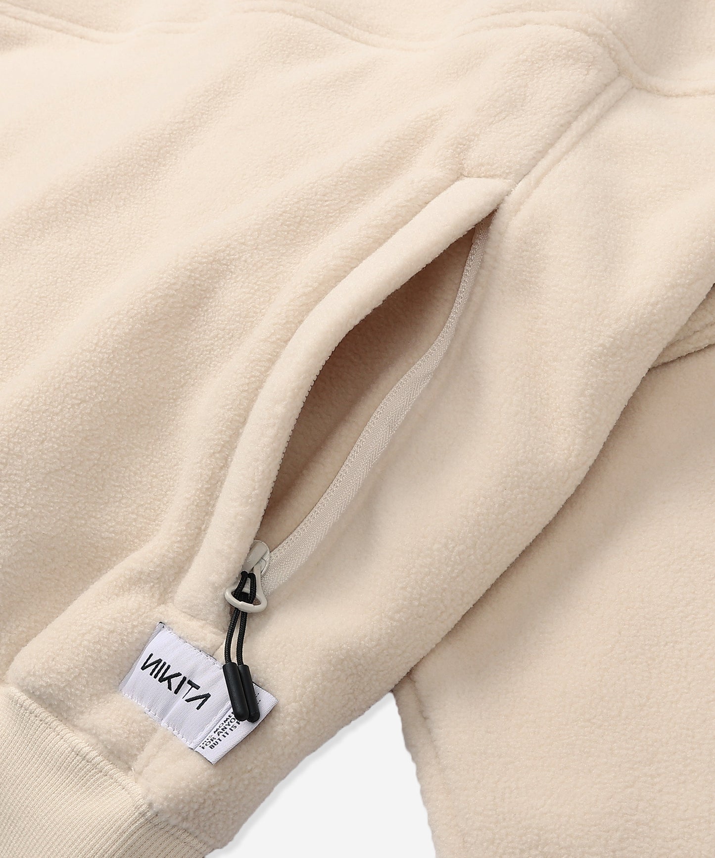 NIKITA NECK WARMER FLEECE HOODIE