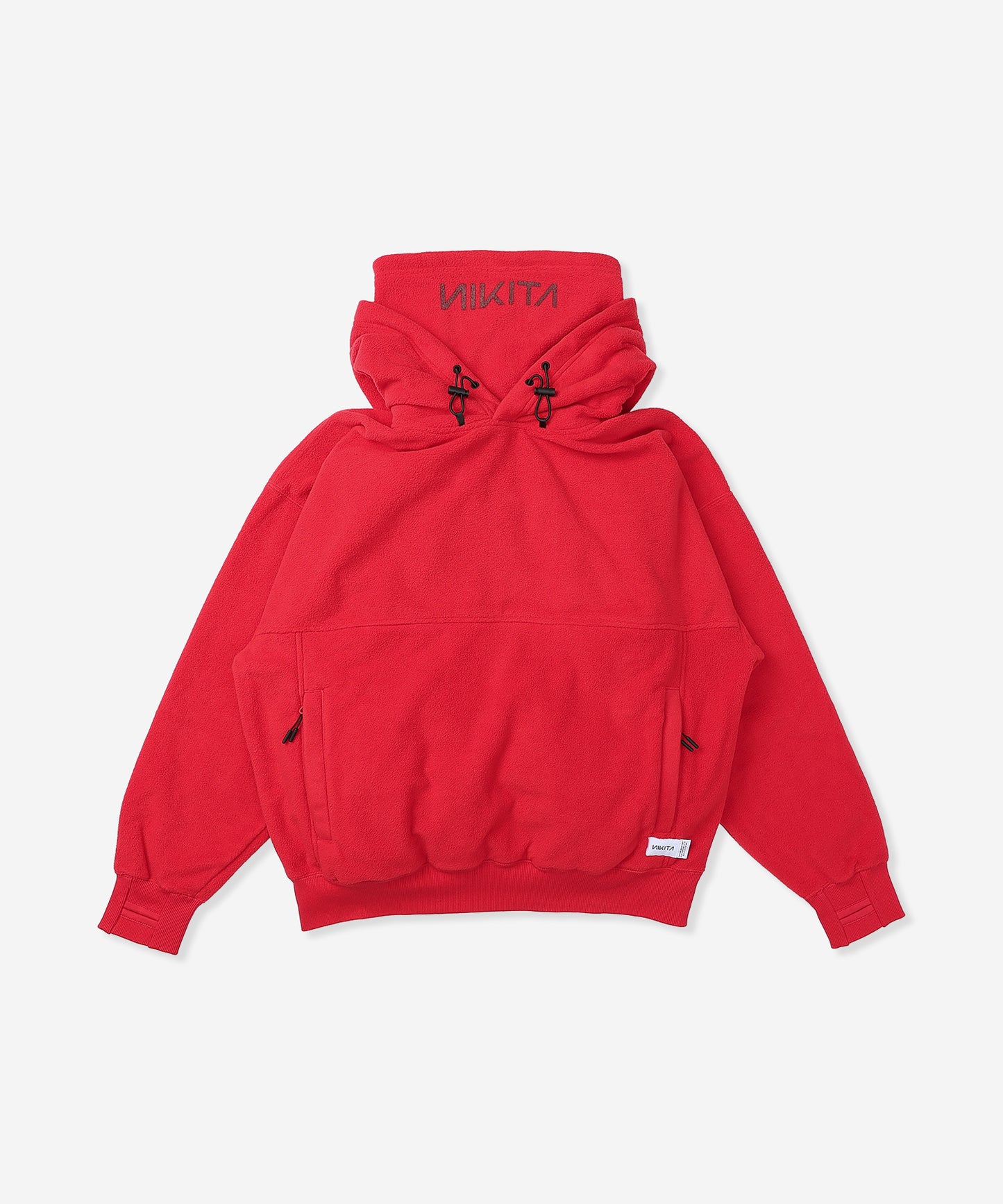 NIKITA NECK WARMER FLEECE HOODIE