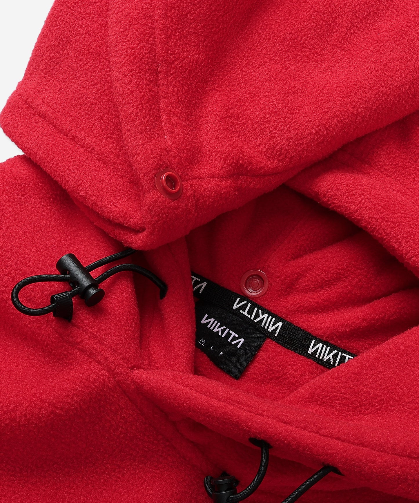 NIKITA NECK WARMER FLEECE HOODIE