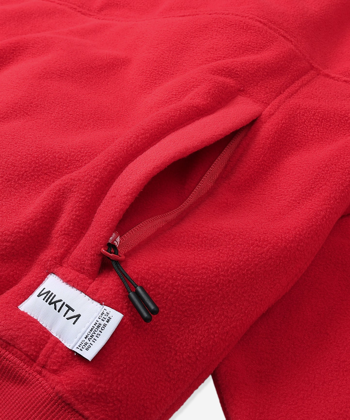 NIKITA NECK WARMER FLEECE HOODIE