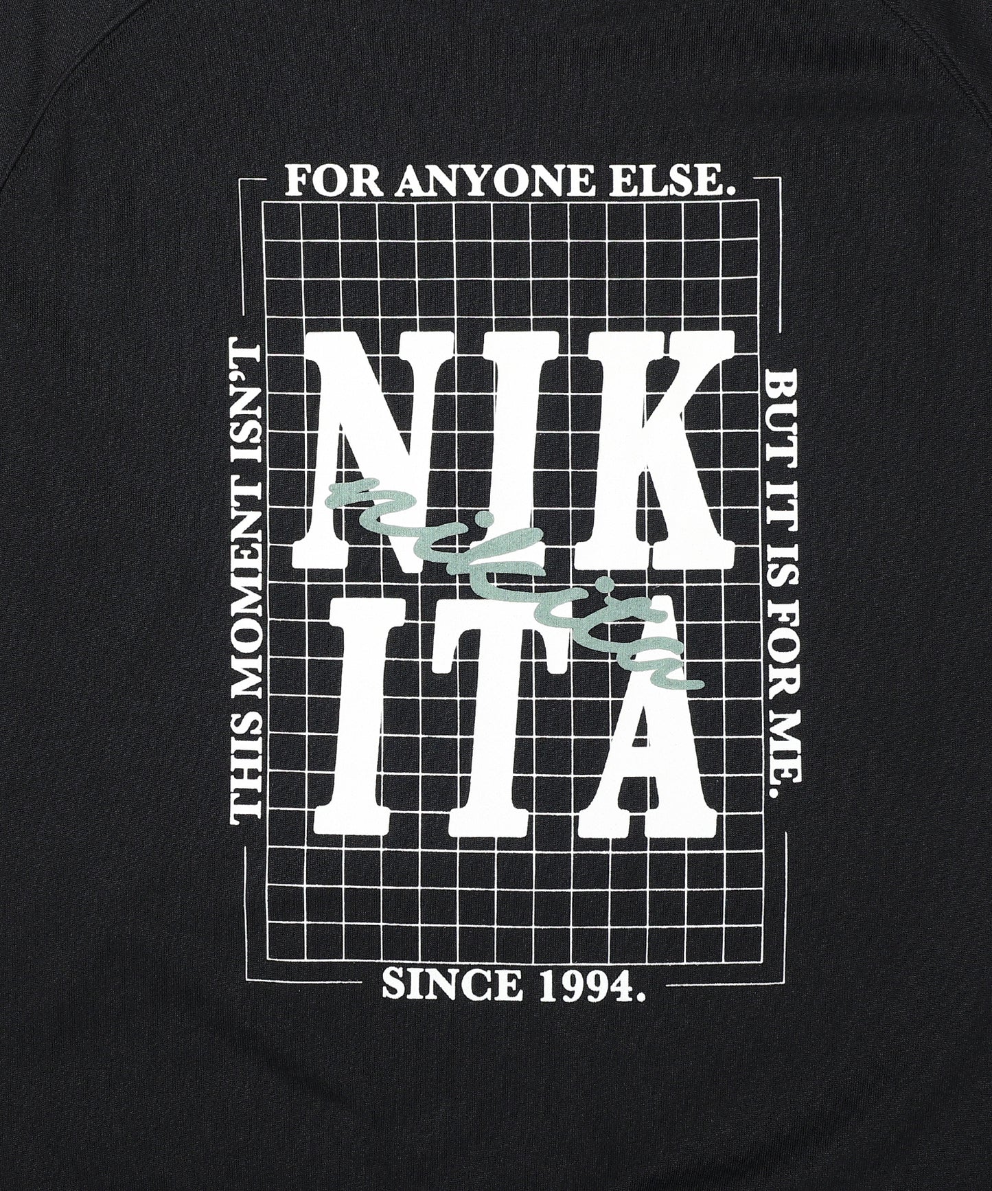 NIKITA DOUBLE LOGO CREW