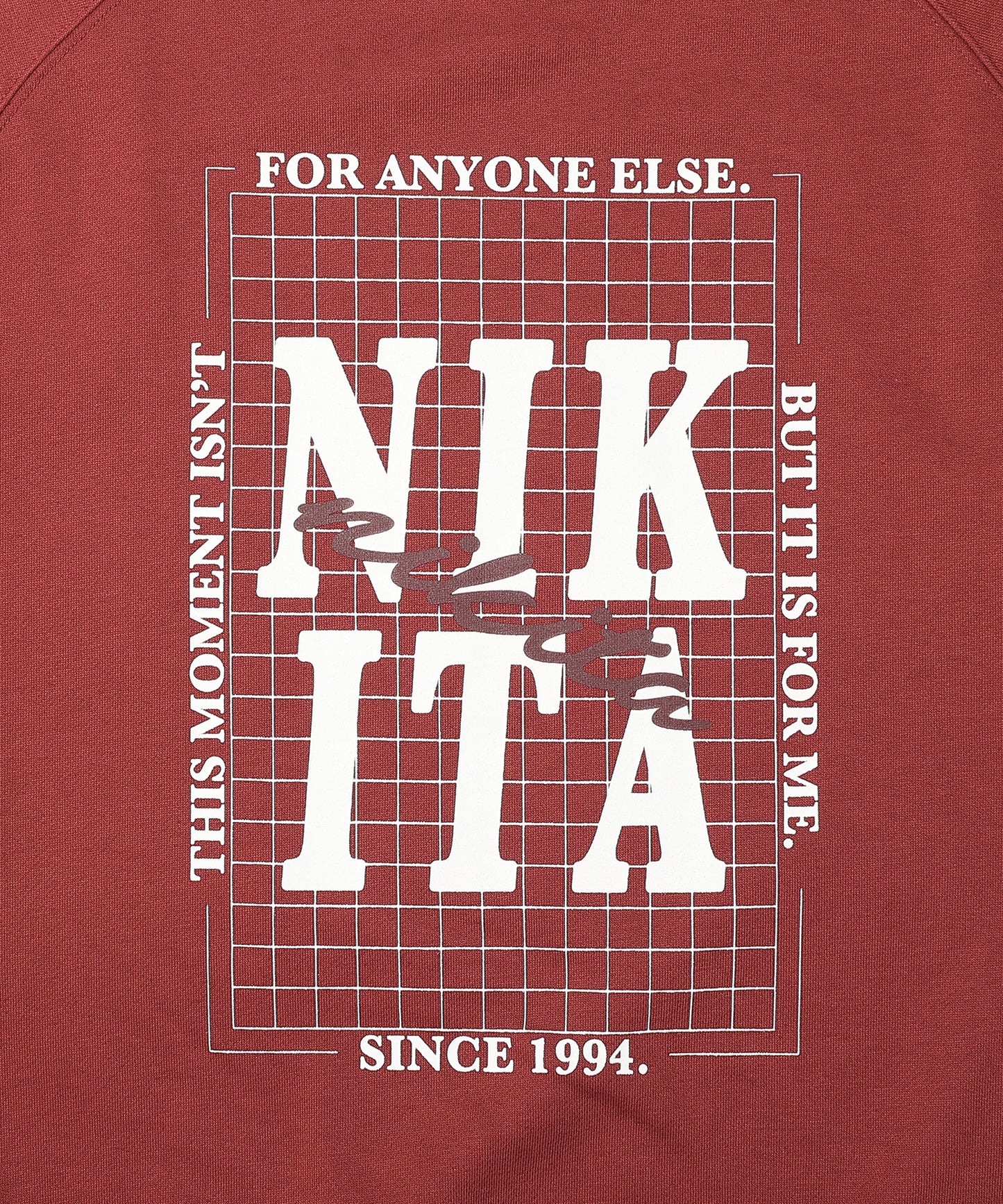 NIKITA DOUBLE LOGO CREW