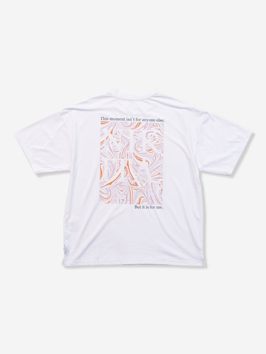 DRT OVERSIZED MARBLE SS TEE