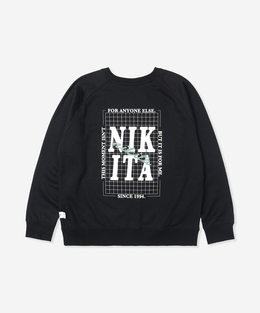 NIKITA DOUBLE LOGO CREW